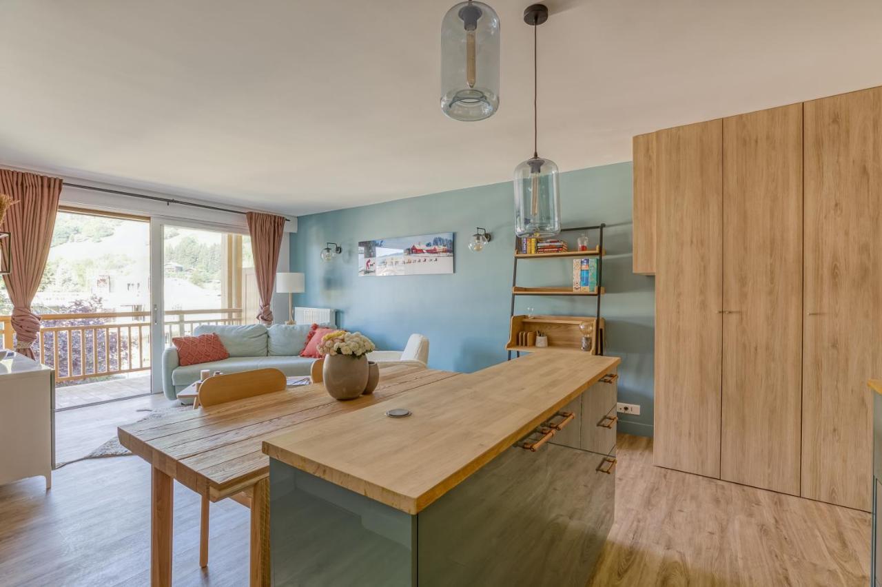 Rare ! Appartement Renove Dans Le Village Pieton De Megève Exteriér fotografie