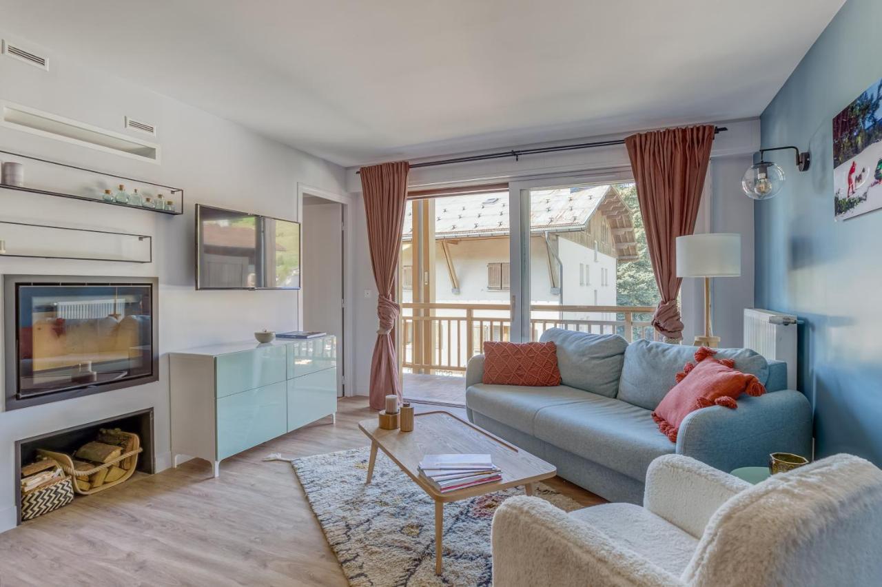 Rare ! Appartement Renove Dans Le Village Pieton De Megève Exteriér fotografie